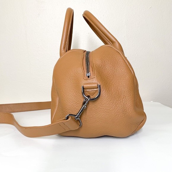 Status Anxiety As She Pleases Bag Tan Crossbody Handbag Medium Purse - Picture 4 of 11